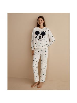 Pijama de estrellas Easy Wear blanco