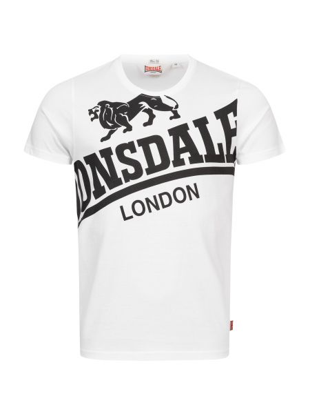 Slim fit póló Lonsdale fehér