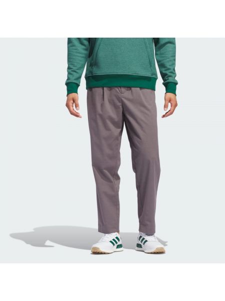 Spodnie sportowe Adidas brązowe