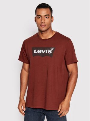 Тениска Levi's® винено червено