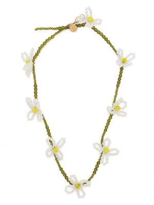 Kvetinový náhrdelník Simone Rocha