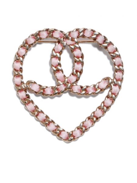 Καρφίτσα με μοτίβο καρδιά Chanel Pre-owned