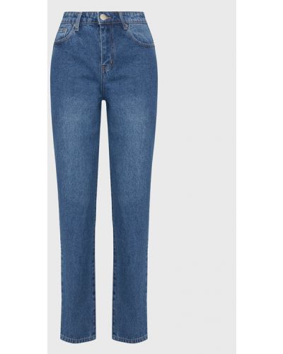Priliehavé džínsy s rovným strihom Glamorous