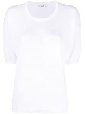 Majica s cekini Peserico bela
