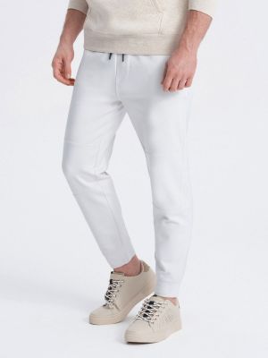 Pantaloni sport Ombre alb