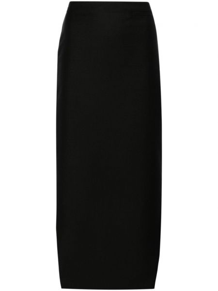 Jupe crayon asymétrique Givenchy noir