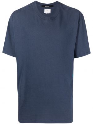 Koszulka bawełniana z nadrukiem Ksubi niebieska