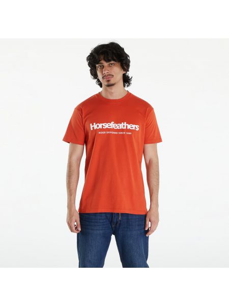Tričko Horsefeathers oranžové