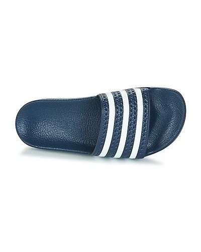 Klapki Adidas niebieskie