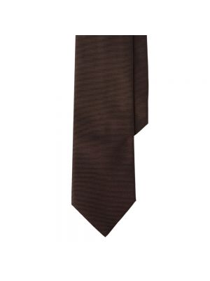 Krawat Brooks Brothers brązowy
