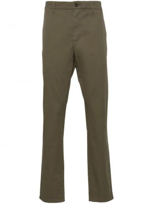 Slim fit chinos Norse Projects grün