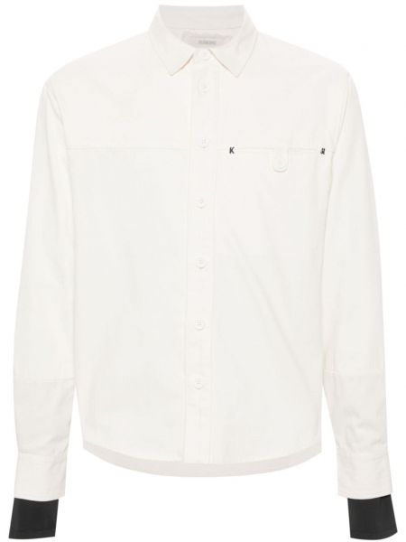 Pamučna dugačka košulja Kusikohc bijela