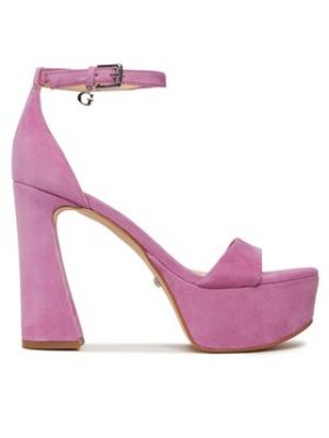 Sandály Guess růžové