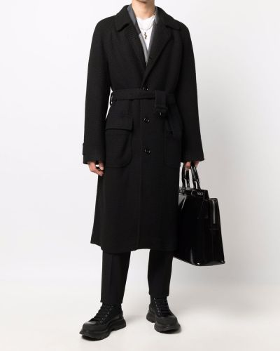Abrigo con botones Dolce & Gabbana negro