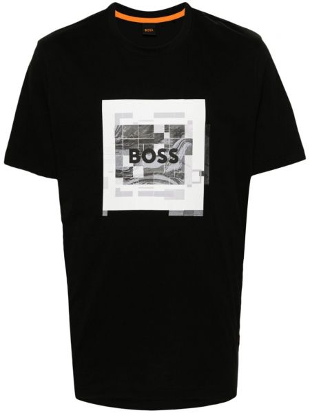 T-shirt Boss sort