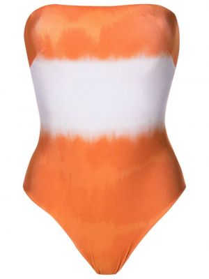 Tie-dye maudymosi kostiumėlis Clube Bossa oranžinė