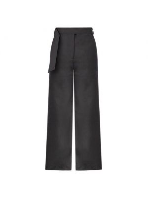 Черные прямые брюки Yang Li