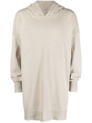 Плетен пуловер Rick Owens бяло