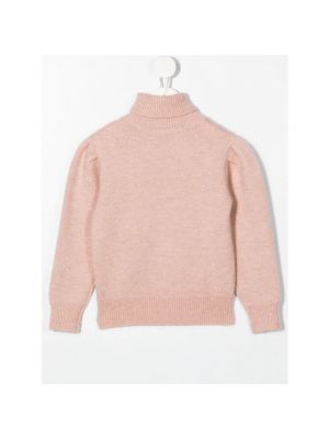 Dzianinowy sweter Eleventy różowy