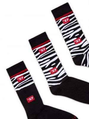 Socken mit print mit zebra-muster Diesel
