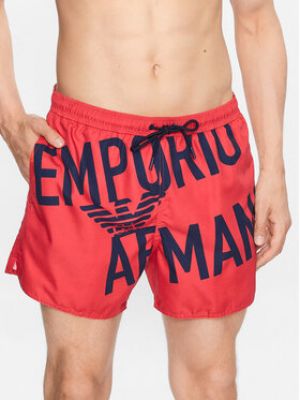 Shorts Emporio Armani rouge