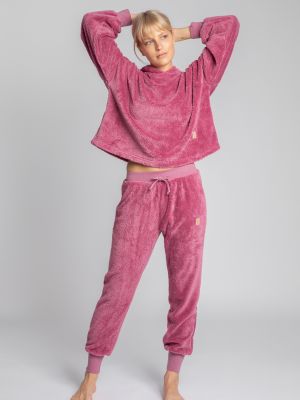 Pantaloni sport Lalupa roz