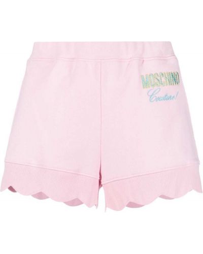 Shorts Moschino, rosa