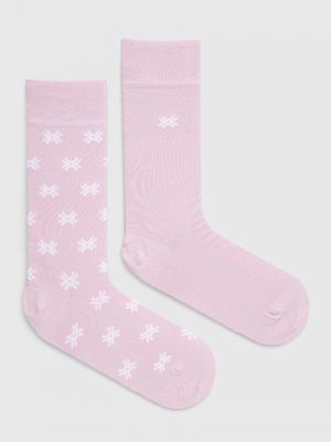 Чорапи United Colors Of Benetton розово