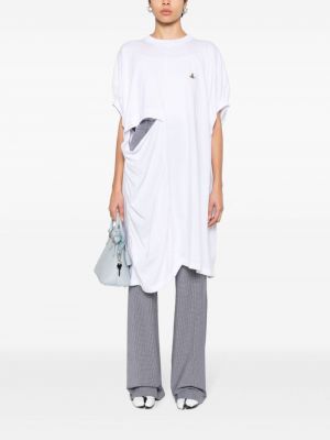 T-shirt brodé à imprimé Vivienne Westwood blanc