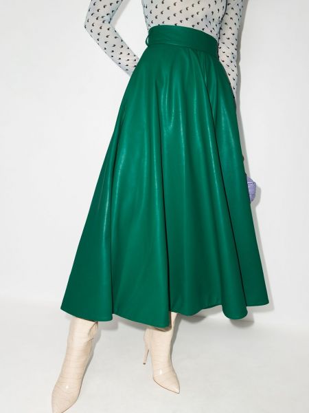 Falda larga Anouki verde