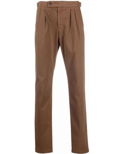 Pantalones rectos Eleventy marrón