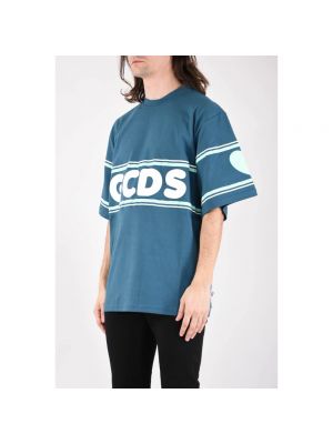 Camiseta de algodón Gcds azul