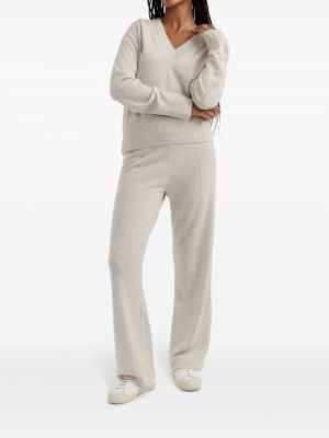 Pullover mit v-ausschnitt Chinti & Parker grau