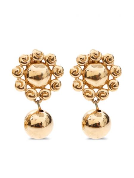 Σκουλαρίκια Christian Dior Pre-owned χρυσό