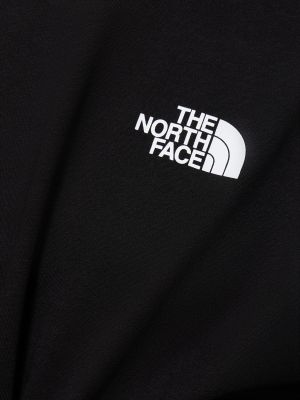 Тениска с принт The North Face черно