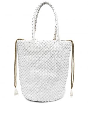 Τσάντα shopper Dragon Diffusion λευκό