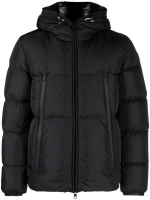 Hette lang jakke Moncler svart