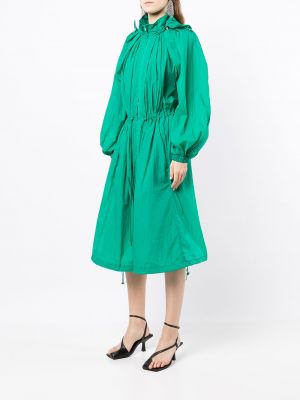 Šaty s kapucí Juun.j zelené