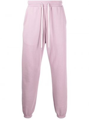 Růžové kalhoty bavlněné John Elliott