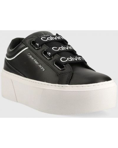 Sneakersy Calvin Klein Jeans czarne
