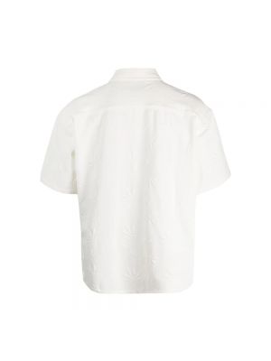 Koszula żakardowa Huf biała