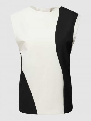 Top w abstrakcyjne wzory Calvin Klein Womenswear biały