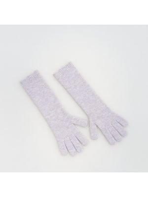 Rękawiczki Reserved fioletowe