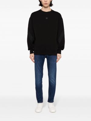 Jersey sweatshirt Hugo schwarz