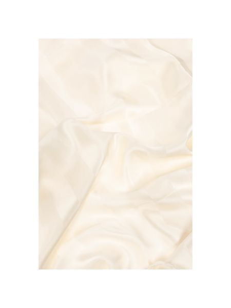 Bufanda de seda Lanvin blanco