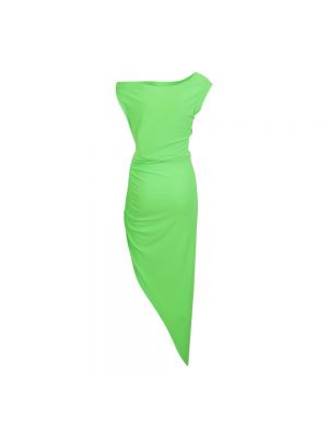 Sukienka koktajlowa Norma Kamali zielona