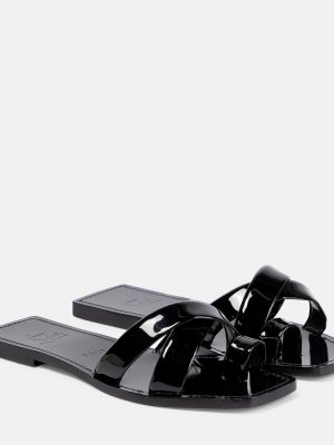 Кожаные сандалии Christian Louboutin, черный