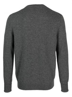 Kašmírový svetr s výstřihem do v Ballantyne šedý