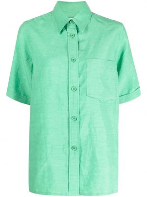 Риза с копчета Christian Wijnants зелено