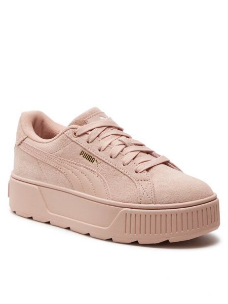 Sneakerși Puma roz
